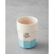 English Home Love Day Seramik 2'li Bardak 280 ml Pembe - Yeşil