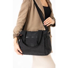 Baginn Klinkır Kadın Omuz Çantası Çapraz Askılı Postacı Çantası Yağmur Geçirmez Hafif Kumaş Bayan Çantası