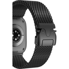 RedClick Apple Watch 10 42MM Redclick KRD-121  Metal Ince Tasarım Slim Hasır Kordon