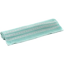 %100 Pamuk Kareli Desen Havlu 30X90