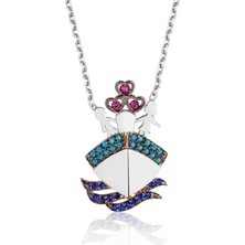 Cey jewelry Gümüş Titanik Bayan Kolye