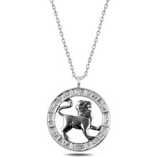 Cey jewelry ​​gümüş Aslan Burcu Kolye