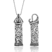 Cey jewelry Gümüş Cevşen Bayan Kolye