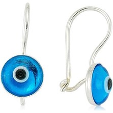 Cey jewelry Gümüş Sallantılı Nazar Küpe