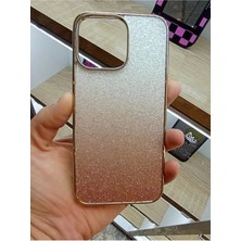 Lucek Cases iPhone 15 Pro Max Taşlı Kapak Içi Karbon Hologramlı Darbe Korumalı Kılıf