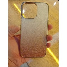 Lucek Cases iPhone 15 Pro Max Taşlı Kapak Içi Karbon Hologramlı Darbe Korumalı Kılıf