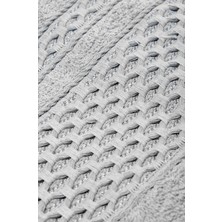 %100 Pamuk Petek Desen Banyo Havlusu 90X150