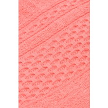 %100 Pamuk Petek Desen Banyo Havlusu 90X150