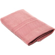 %100 Pamuk Petek Desen Banyo Havlusu 90X150