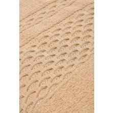 %100 Pamuk Petek Desen Banyo Havlusu 90X150