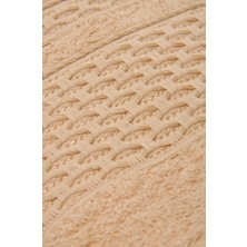 %100 Pamuk Petek Desen Havlu 50X90