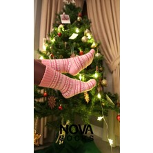 Nova Socks 3 Lü Yün Çorap Desenli