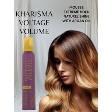 Voltage Saç Köpüğü 200 Ml - Kaşmir Hacmi Ve Restorasyon (Argan Yağı)