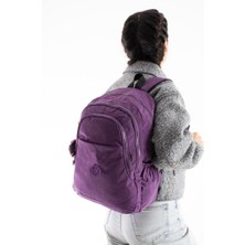 Baginn Klinkır Kadın Sırt Çantası Günlük Kullanıma Uygun Çok Cepli Okul Çantası Spor Çantası Yağmur Geçirmez Hafif Kumaş