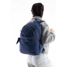 Baginn Klinkır Kadın Sırt Çantası Günlük Kullanıma Uygun Çok Cepli Okul Çantası Spor Çantası Yağmur Geçirmez Hafif Kumaş