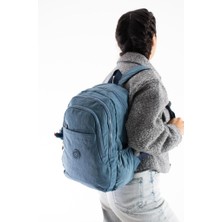 Baginn Klinkır Kadın Sırt Çantası Günlük Kullanıma Uygun Çok Cepli Okul Çantası Spor Çantası Yağmur Geçirmez Hafif Kumaş