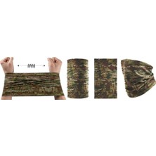 Outdoor Özel Multicam Kamuflaj Unısex Bandana Buff Boyunluk