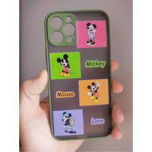 Lucek Cases iPhone 12 Pro Max Uyumlu Mickey Mouse Tasarım Hux Kılıf