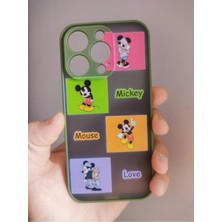 Lucek Cases iPhone 14 Pro Uyumlu Mickey Mouse Tasarım Hux Kılıf