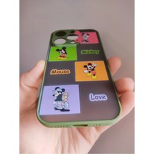 Lucek Cases iPhone 14 Pro Uyumlu Mickey Mouse Tasarım Hux Kılıf