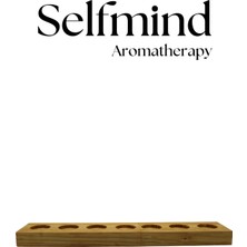 Selfmind Aromaterapi 7 Delikli Uçucu Yağ Standı  Doğal Çam Ağacı