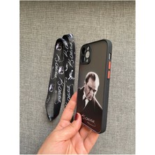 Lucek Cases iPhone 12 Pro Mustafa Kemal Atatürk Tasarım Telefon Boyun Askılı Set Kılıf