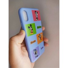 Lucek Cases iPhone x iPhone Xs Uyumlu Mickey Mouse Tasarım Içi Kadife Lansman Kılıf