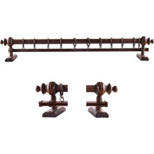 Rustik  Tek Raylı Rustik 125 cm