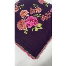 Eripek Oyalı Pamuk Yazma - 90 x 90