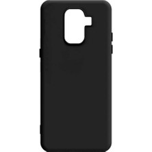 Teknomoda Samsung Galaxy J8 Kılıf Slim Soft Silikon Siyah