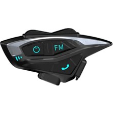 Fimtech 2 Kişilik Motosiklet Kask Interkom Bluetooth Intercom Kulaklık Seti FIM02