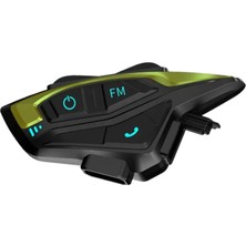 Fimtech 2 Kişilik Motosiklet Kask Interkom Bluetooth Intercom Kulaklık Seti FIM02