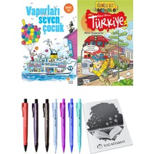 Güzel Ülkem Türkiye 3 ve Vapurları Seven Çocuk 2'li Set