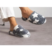 Suadiye Shoes Peluşlu Kadın Terlik Peluş Taban Sıcak Taban Kadın Terliği