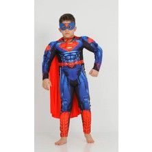 Gadget Gear Superman Çocuk Kostümü - Süper Kahraman Kostümü, Halloween ve Parti Kostümü