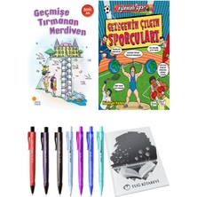 Gezegenin Çılgın Sporcuları ve Geçmişe Tırmanan Merdiven 2'li Set