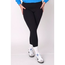 Güneş Büyük Beden Yüksek Bel Toparlayıcı Kışlık Şardonlu Dalgıç Kumaş Kadın Tayt ( Hafif, Rahat, Şık, Esnek,  Lux)