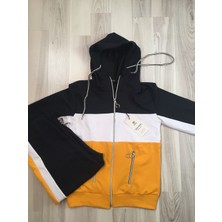 DaisyModa Mevsimlik Kapüşonlu Eşofman Takımı