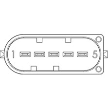 Hava Akis Metre Mercedes M606 OM611 W203 W210 S210 W461 W163 13