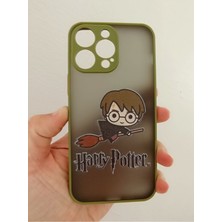 Lucek Cases iPhone 14 Pro Max Harry Potter Tasarım Telefon Boyun Askılı Set Kılıf