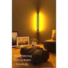 LED Level Rgb Lambader Modern Lambader Set Üstü Kumandalı 16 Renk