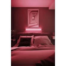 LED Level Kumandalı Full Rgb LED Aplik 50CM