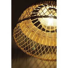 Rattam Bohem Rattan Avize: Explorer