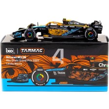 Toyfest Tarmac Works Mclaren Abu Dhabi Grand Prix 2022 Lando Norris 1:64 Koleksiyonluk Metal Model Araba