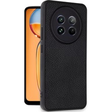 Newface Realme 12 5g Kılıf Aras Deri Kapak - Siyah 13