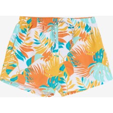 Pepe Jeans Sarı Erkek Şort Mayo PMB10391 043 Leaf Swımshort