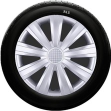 Sjs Sks Volkswagen Jant Kapağı 15 Inc Kırılmaz 1 Takım 4 Adet NO:328