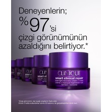 Clinique Smart Onarmaya Yardımcı Gece Bakım Kremi & Maskesi - Adenozin/ Hyalüronik asit/ Peptit