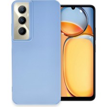 Newface Realme C65 Kılıf Petro Silikon - Mavi 13