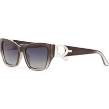 Despada Ds 2358 C2 Cat Eye Gri Kadın Güneş Gözlüğü